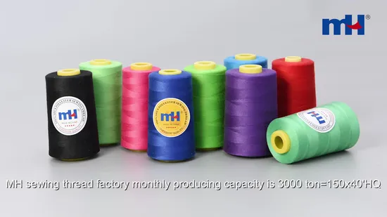 Krowntex Superior Quality 40/2 20/2 Spun Polyester Sewing Thread for Sewing Machine Thread Supplier 