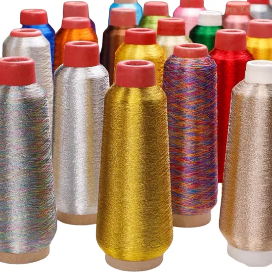 150d/1 Metallic Embroidery Thread on Small Tube