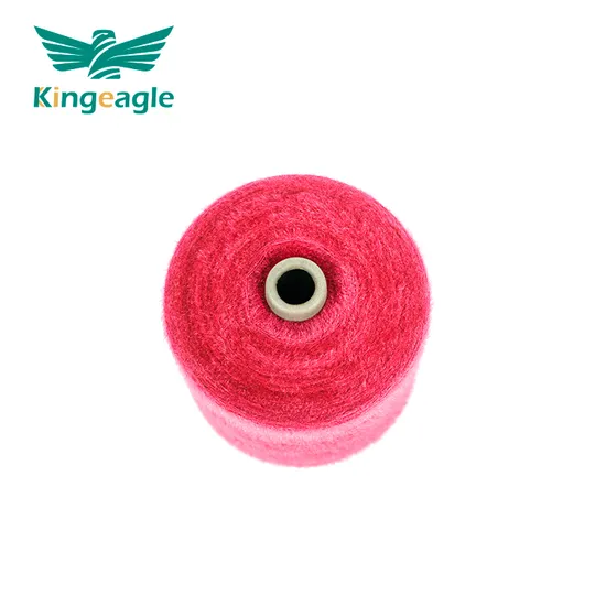 Kingeagle Innovation 1.3cm Nylon Eyelash Mink Yarn for Knitting 