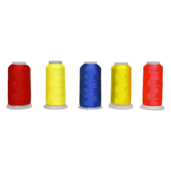 120d/2 100% Rayon Embroidery Threads for Embroidery Machine 