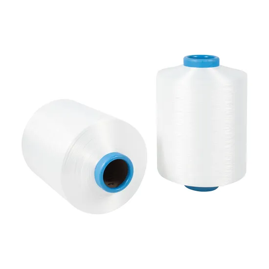 BSY ITY Yarn Raw White 80D/48F Semi Dull 100% Polyester Yarn for Knitting and Weaving 