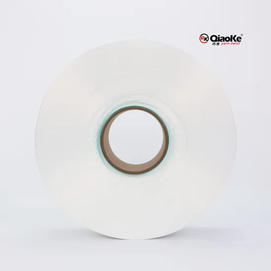 100% Grs Recycle Polyester with Tc 150d/48f Nylon Dope Dyed Nim/SIM/Him DTY FDY Monofilament Fibers Flame Retardant Yarn S or Z Twist 600tpm 1200tpm 